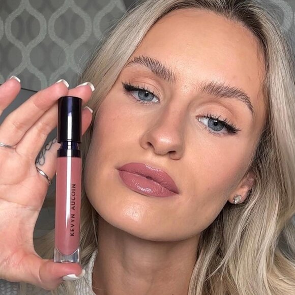 Kevyn Aucoin Velvet Liquid Lip Paint* ~ ENCHANTING (Soft Rose Pink) 5ml NIB - Picture 2 of 16